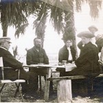 A small picnic at Sharrer's. H.P. Malone, Mr. Sharrer & others