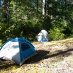 Jeff's tent, my tent
