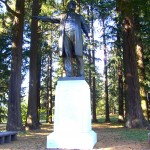 statue on Mt. Tabor